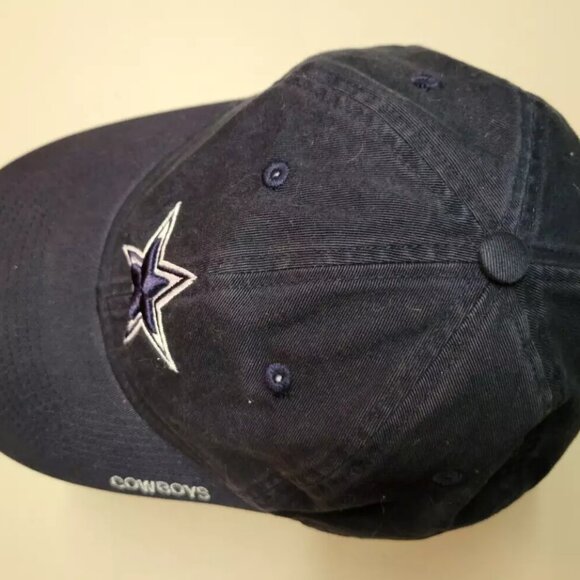 Dallas Cowboys Reebok NFL Adjustable Strapback Blue Hat/Cap Football - Picture 6 of 11